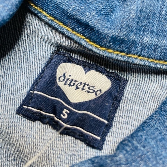 Diverse NWT Girls Denim Jacket - Picture 5 of 6